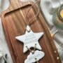 Personalised New Baby Hanging Clay Keepsake, thumbnail 8 of 10