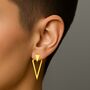 Sterling Silver Diamond Two Way Earring Jackets, thumbnail 5 of 9