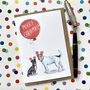Personalised Multiple Dog Christmas Card Pack, thumbnail 2 of 2