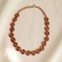 Copper Spiral Statement Necklace, thumbnail 1 of 5