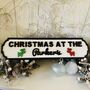 Personalised Surname Christmas Vintage Style Roadsign, thumbnail 3 of 9