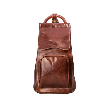Italian Leather Backpack Handbag. 'The Carli', 4 of 11