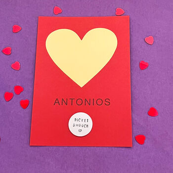 Valentine's Day Scratch Card With Pocket Token I Love You Gift, 4 of 8