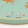 Mismatched Music Notes Stud Earrings, thumbnail 1 of 10