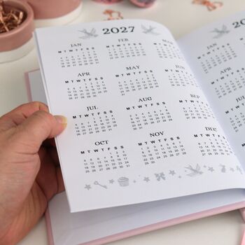Whimsical A5 Hardcover 2027 Diary, 6 of 10