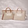 Personalised Large Initial Tote Cross Body Bag, thumbnail 1 of 4