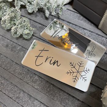 Personalised Christmas Place Setting | Gold, 2 of 11