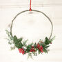 Winter Hoop Wreath Kit, thumbnail 9 of 9