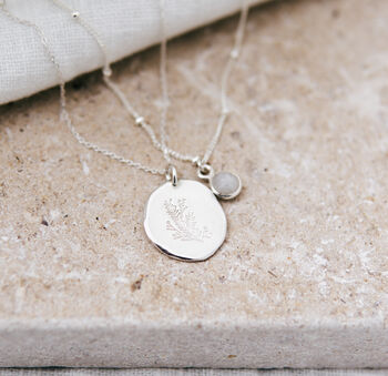 'The Gardener' Eco Friendly Sterling Silver Necklace, 3 of 3