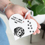 Personalised Beagle Dog Heart Hanging Decoration, thumbnail 1 of 2