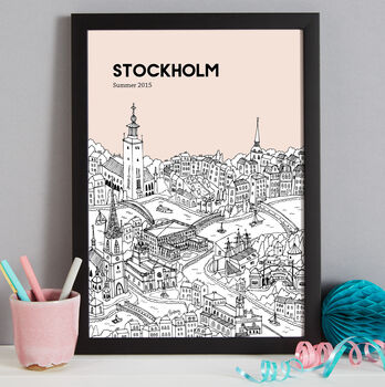 Personalised Stockholm Print, 9 of 10