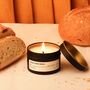 Baked Bread Scented Candle | Christmas Gift For Dad, thumbnail 2 of 2