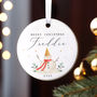 Personalised Ceramic Christmas Tree Decoration Choice Of Festive And Animal Designs, thumbnail 8 of 12