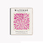 Matisse Pink Leaf Art Print, thumbnail 4 of 4