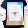 Charged Rainbow Swarovski Crystal Birthday Card, thumbnail 2 of 7