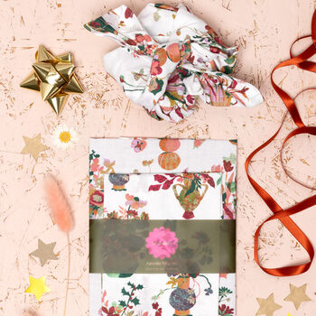 Floral Vases Fabric Wrap Set, 4 of 7