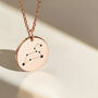 Constellation Zodiac Sign Necklace, thumbnail 8 of 9