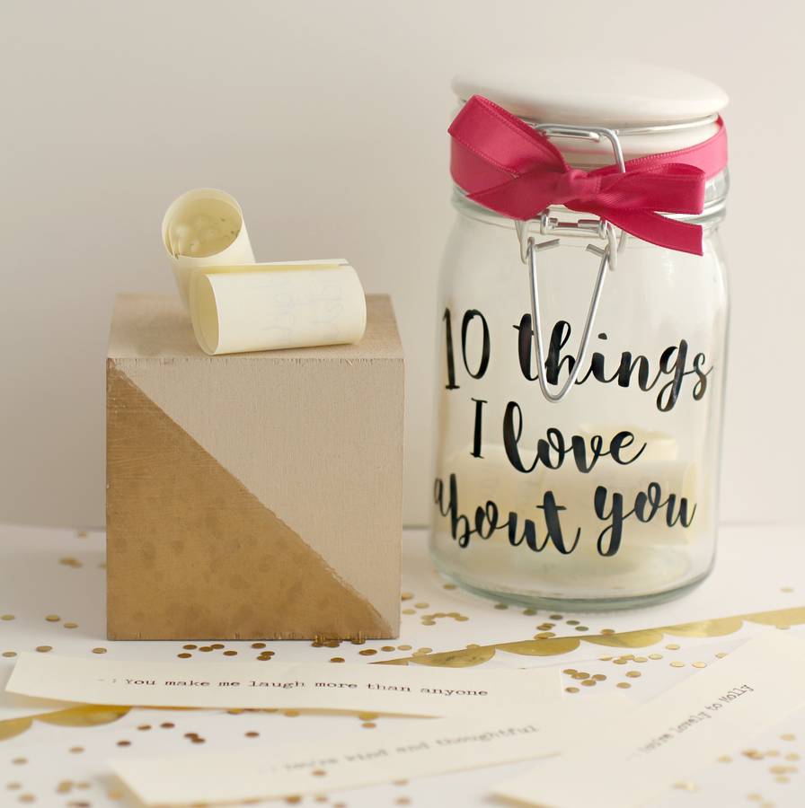 Personalised '10 Things I Love About…' Jar, 1 of 4