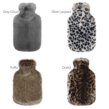 Hot Water Bottles. Cosy Luxury Faux Fur By Helen Moore, 4 of 5