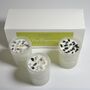 New Beginnings Crystal Candle Trio Gift Set, thumbnail 2 of 4