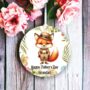 Personalised Fox In A Suit Decoration Gift, thumbnail 1 of 2
