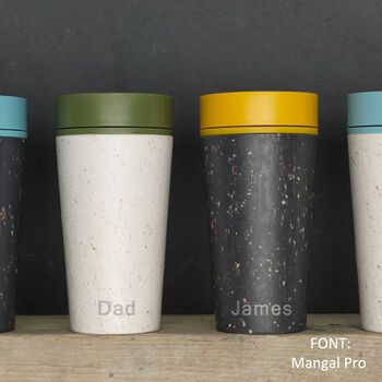 Personalised Leakproof Reusable Cup 12oz, 4 of 6