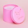 Personalised Pink Constellation Tin Candle, thumbnail 2 of 4