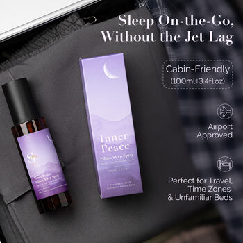 Inner Peace Pillow Mist – Natural Sleep Aid Spray, 9 of 11