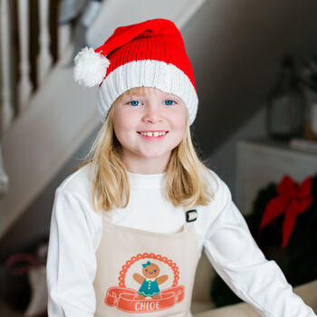 Personalised Family Matching Christmas Apron, 2 of 12