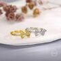 Sterling Silver Farfalle Pasta Ring, thumbnail 7 of 12