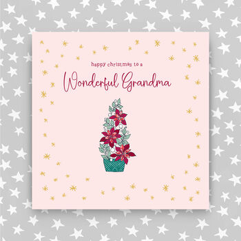 Happy Christmas Wonderful Gran/Grandma/Granny Card, 2 of 5