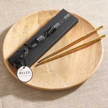 Personalised Stainless Steel Chopsticks, 6 of 10