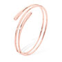 Rose Gold Vermeil Plated Coil Drop Bangle, thumbnail 1 of 3