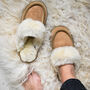 Sheepskin Slip On/ Mule Slippers Beti, thumbnail 1 of 5