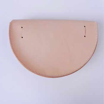 Large Leather Crossbody Bag Smooth, 6 of 12