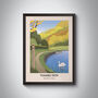 Thames Path National Trail Travel Poster, thumbnail 1 of 8