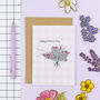 Floral Happy Mother's Day Card, thumbnail 1 of 3