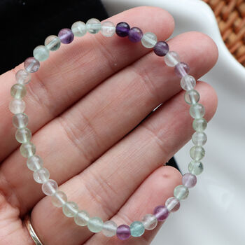 Fluorite Crystal Bracelet To Calm And Clear The Mind, 3 of 7