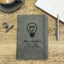 Personalised Bright Ideas And Lesson Plans Notebook, thumbnail 1 of 3