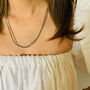 The Uncle Pete Silver Wrap Necklace, thumbnail 2 of 8