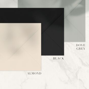 Luxury Ribbon Wedding Invitation With Envelope The Betsy Collection, 8 of 12