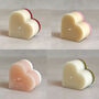 Anniversary Scented Heart Shaped Recycled Candle, thumbnail 3 of 12