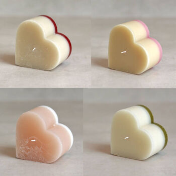 Anniversary Scented Heart Shaped Recycled Candle, 3 of 12