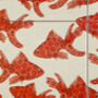 'Goldfish' Ceramic Tile, thumbnail 5 of 10
