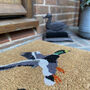 Flying Duck Doormat And Boot Brush Set, thumbnail 2 of 8