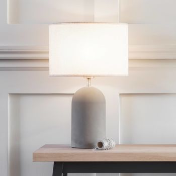 Concrete Table Lamp, 2 of 3