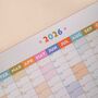 2026 Year Wall Planner | Portrait | Your Year In Pastels, thumbnail 4 of 9