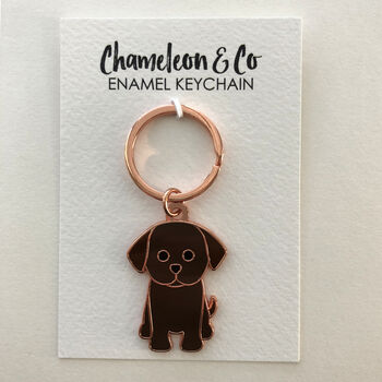 Labrador Puppy Keyring, 7 of 10