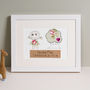 Personalised Christening Embroidered Artwork, thumbnail 1 of 7