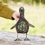 Kriti The Small Flapping Duck Wire Garden Ornament, thumbnail 1 of 3